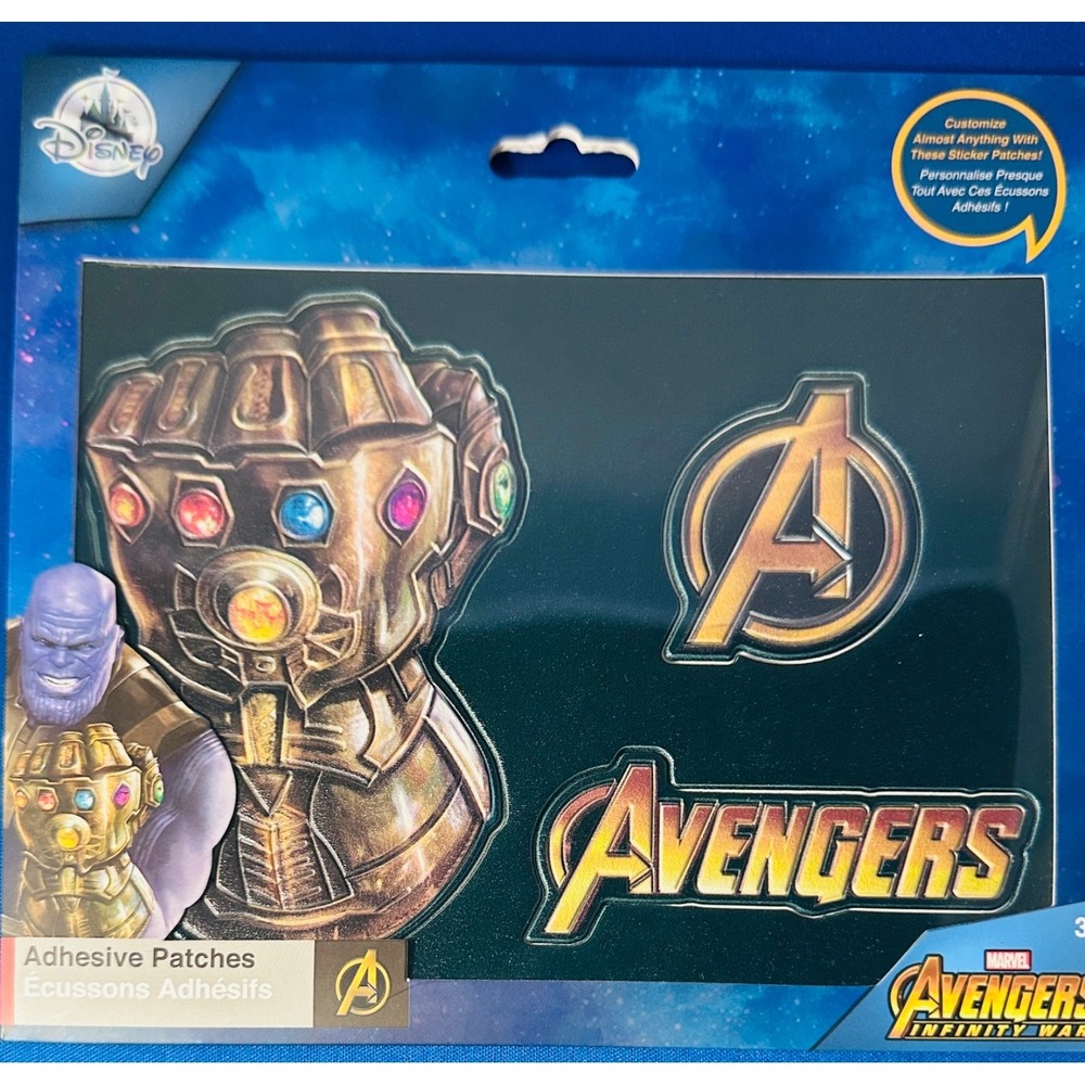 Disney Marvel Avengers Infinity War Adhesive Patches/stickers